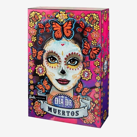 NRFB Mattel, Barbie Signature 2023 Día De Muertos Barbie Doll Collectible, NIB - Picture 8 of 14